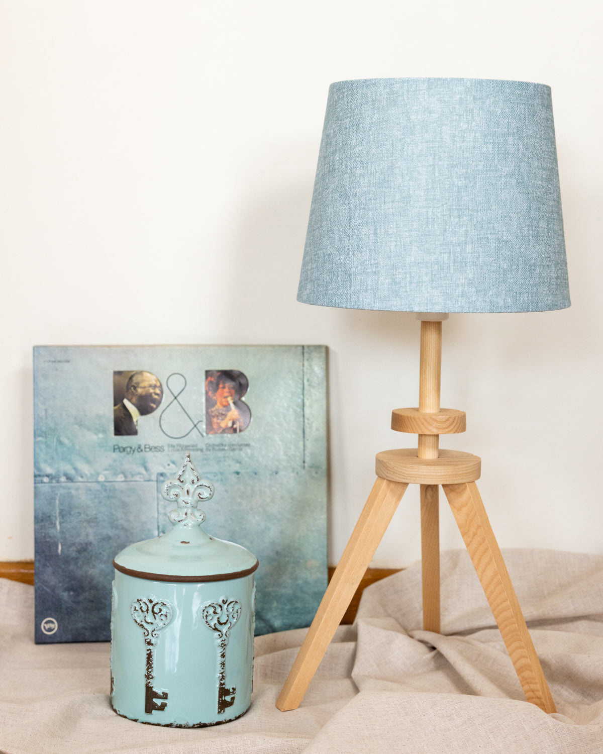 Simple Linen Κωνικό Καπέλο Φωτιστικού