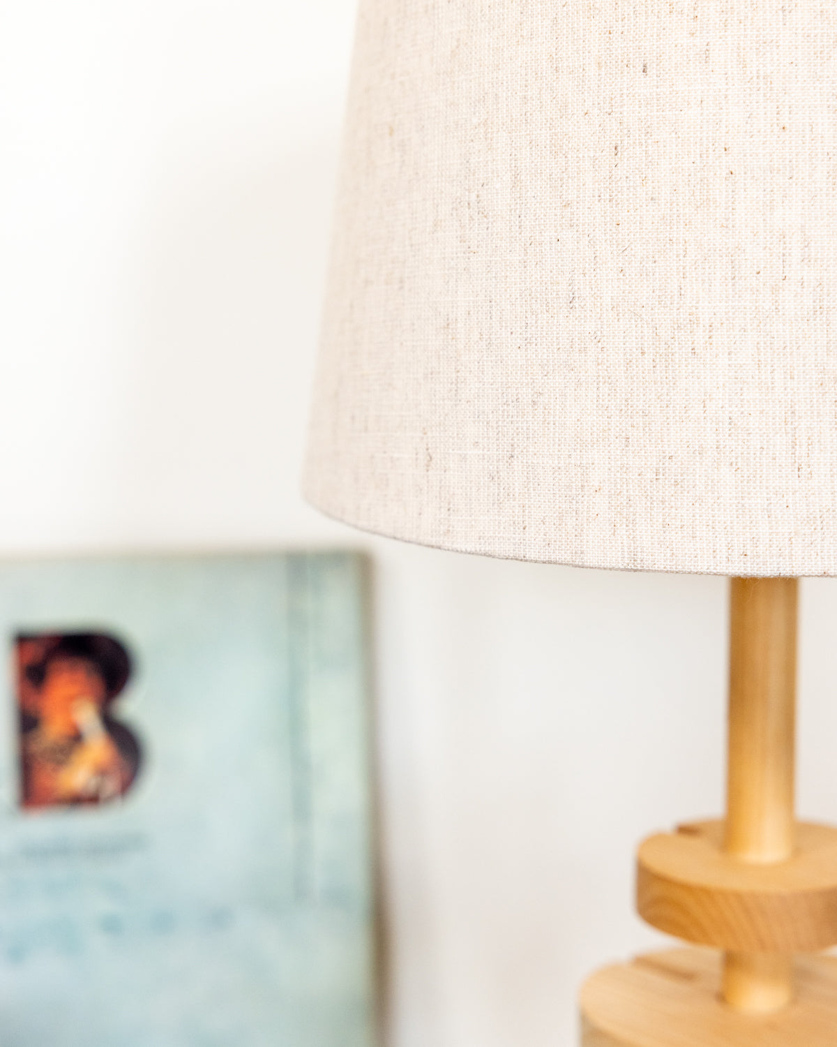 Simple Linen Κωνικό Καπέλο Φωτιστικού