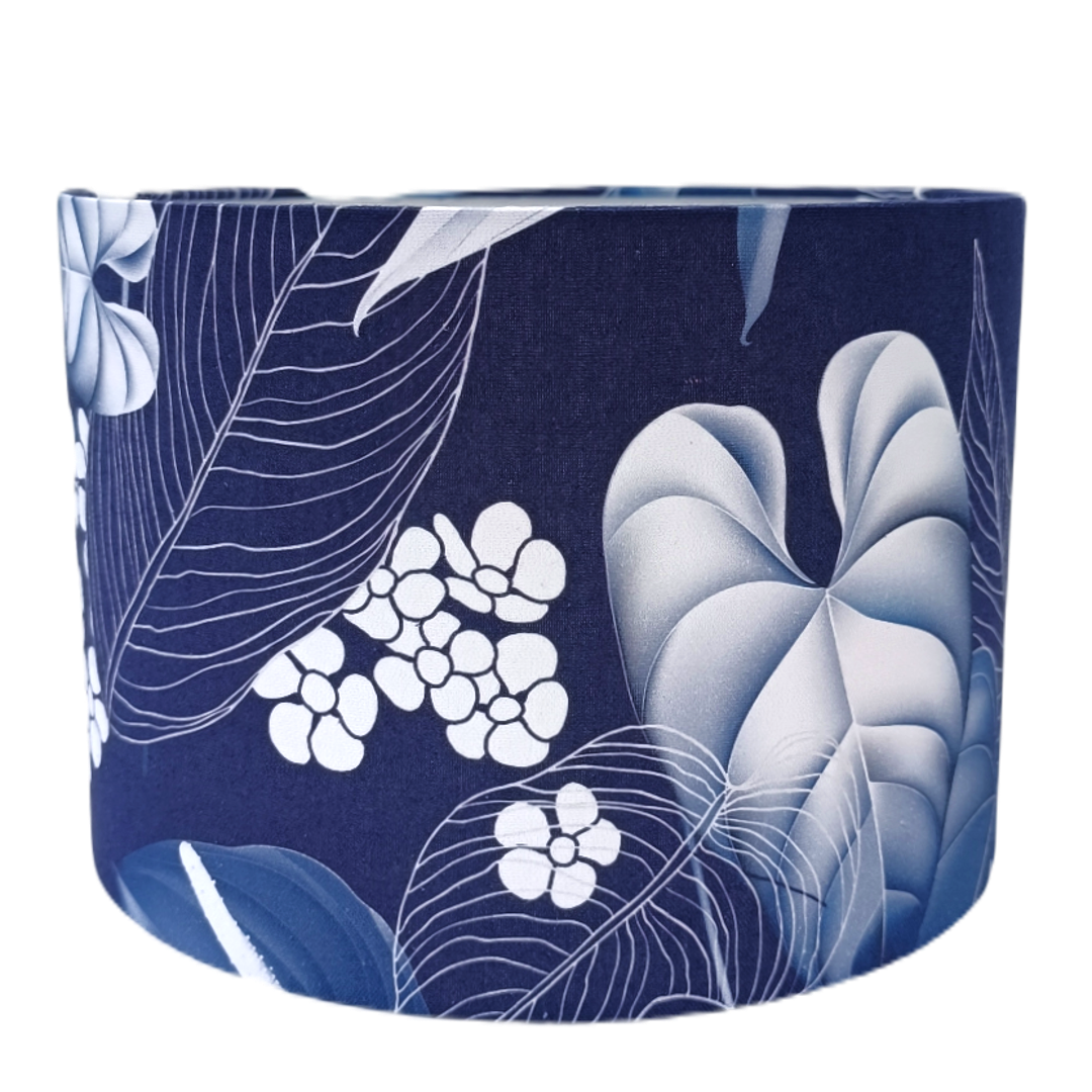 Tropical Blue Κυλινδρικό Αμπαζούρ