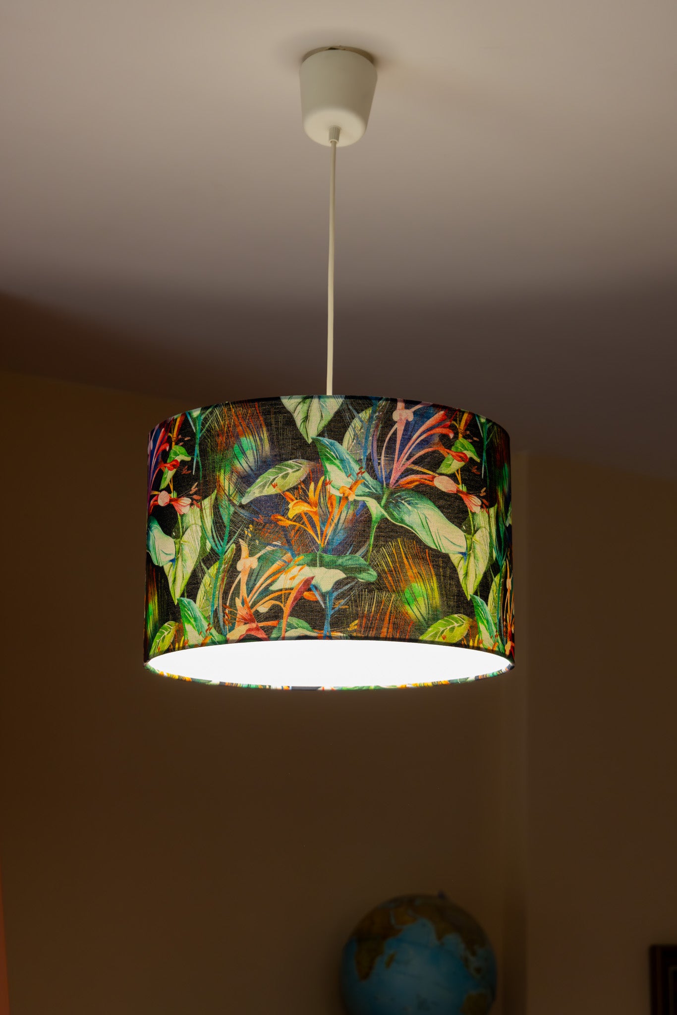 Brugmansia Drum Lampshade