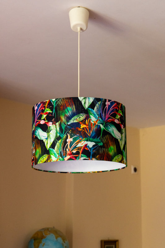 Brugmansia Drum Lampshade