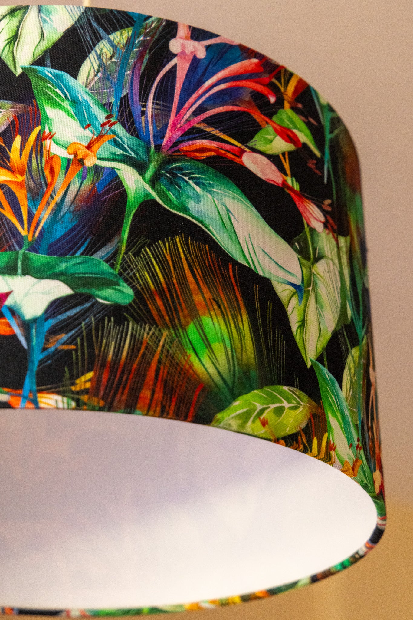 Brugmansia Drum Lampshade