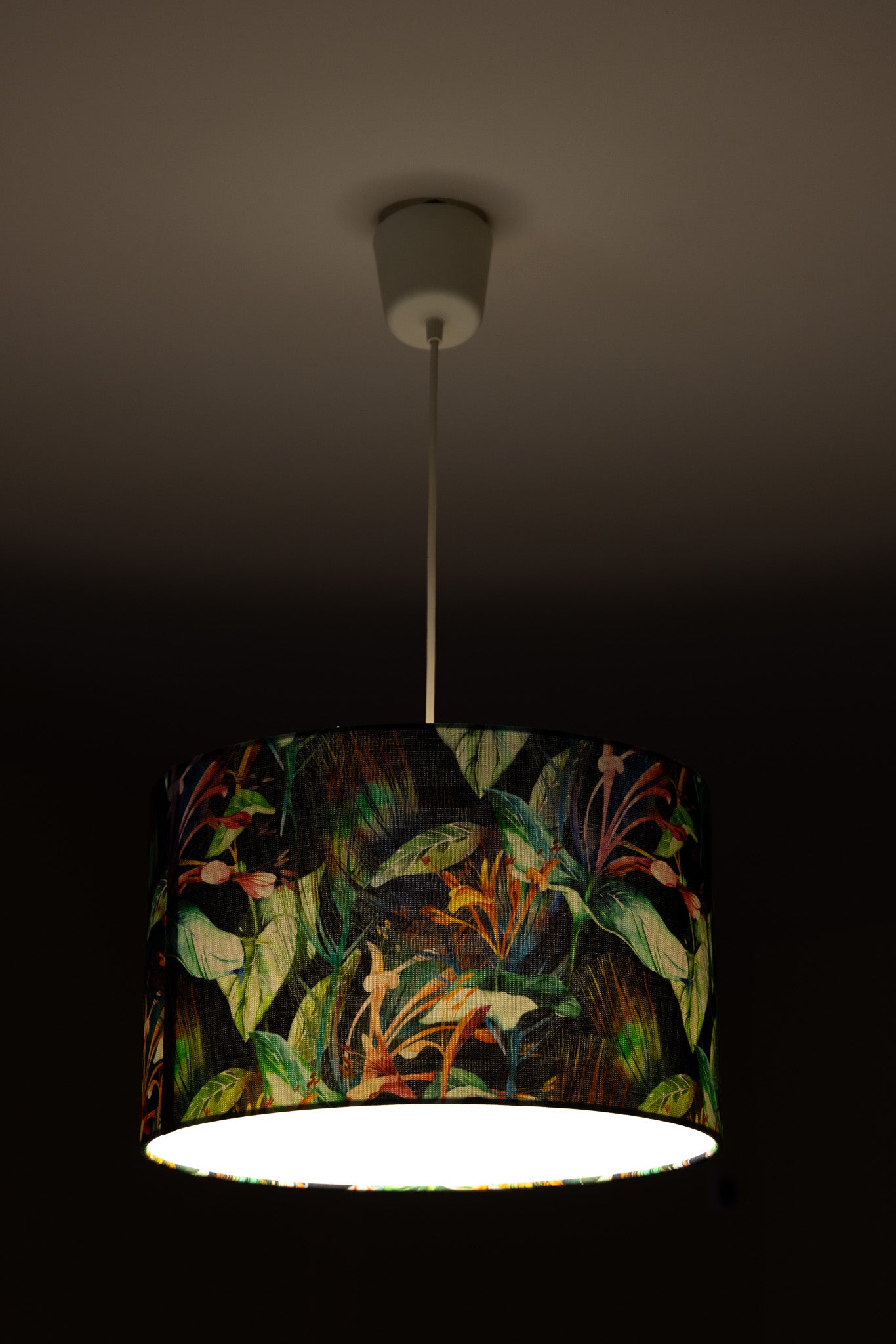 Brugmansia Drum Lampshade