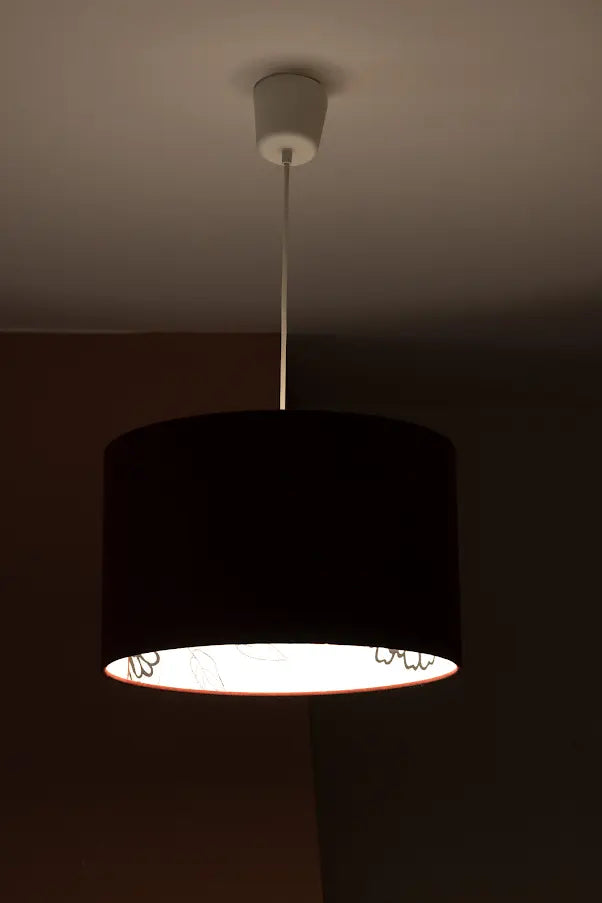 Black Cloves - Red Velvet Drum Lampshade