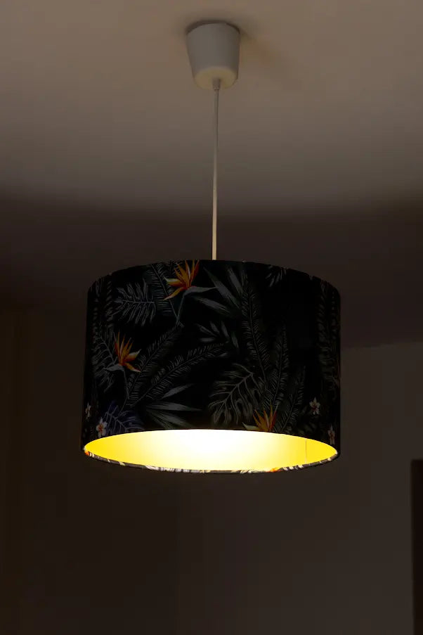 Strelizia Drum Lampshade