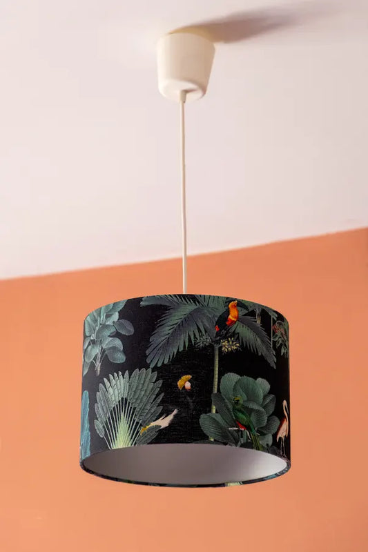 Pavo Drum Lampshade