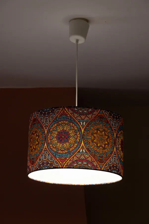 Boho Drum Lampshade