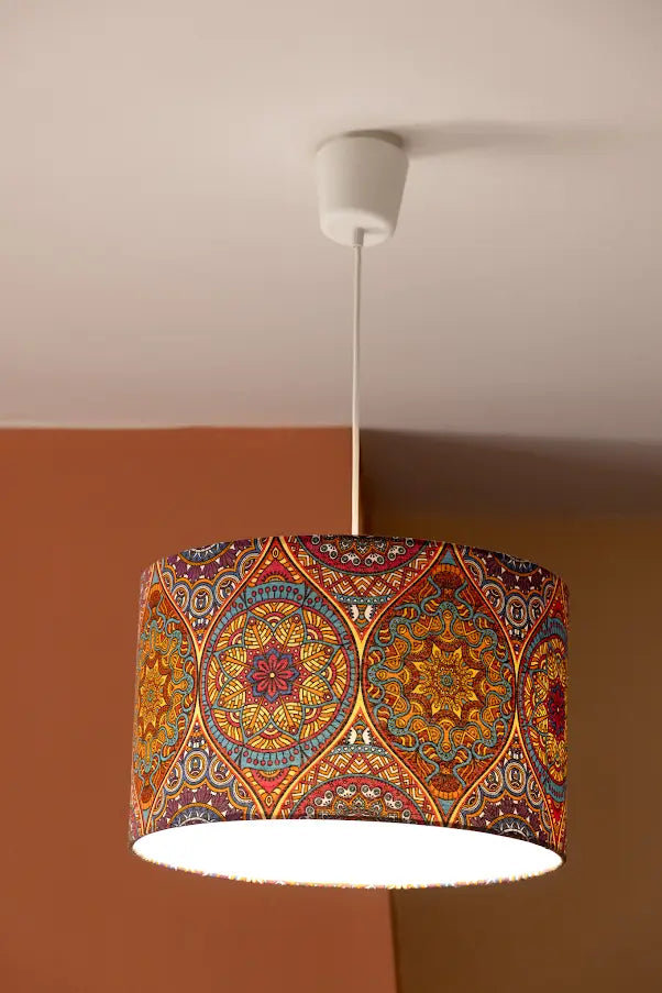 Boho Drum Lampshade