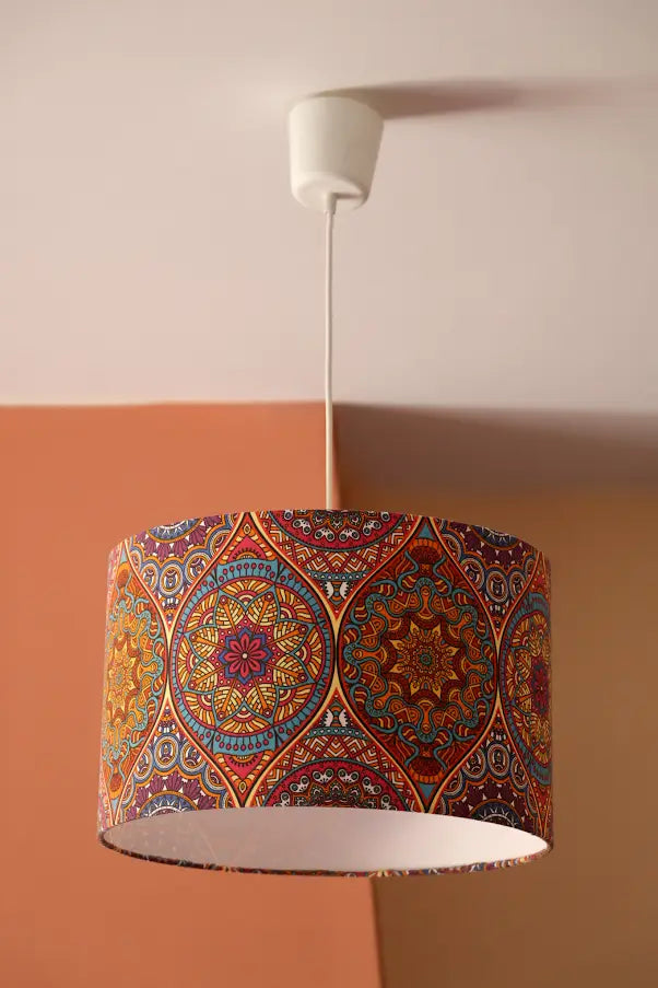 Boho Drum Lampshade