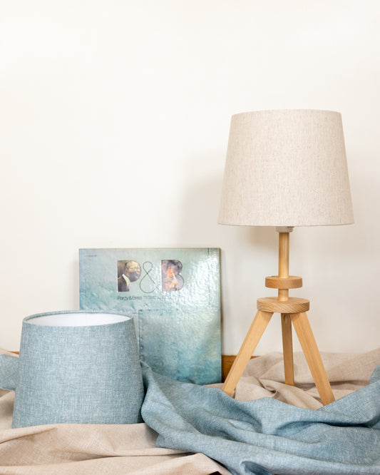 Simple Linen Κωνικό Καπέλο Φωτιστικού